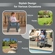 preview thumbnail 8 of 41, Costway Patio Kids' Adirondack Chair Seat Weather Resistant for Ages - See Details