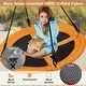 preview thumbnail 9 of 114, Goplus 40" Flying Saucer Tree Swing Indoor Outdoor Play Set Kids - See Details