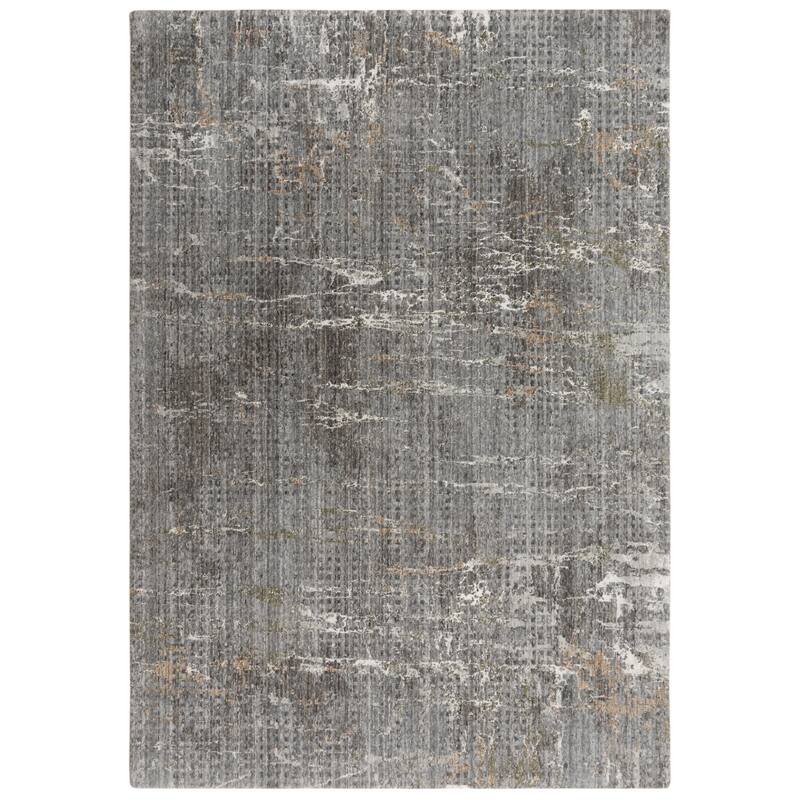 Alora Decor Cara Transitional Gray Recycled Polyester Area Rug