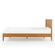 preview thumbnail 17 of 15, Priage by ZINUS Mid Century Wood Platform Bed Frame