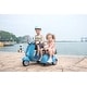 preview thumbnail 47 of 67, 6V Licensed Vespa Scooter Motorcycle with Side Car for Kids - Classic Design & Safe Fun
