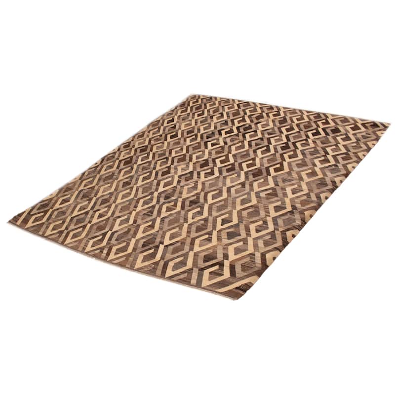 Sivas Brown Kilim 10'6" x 13'8" - 10'6 x 13'8
