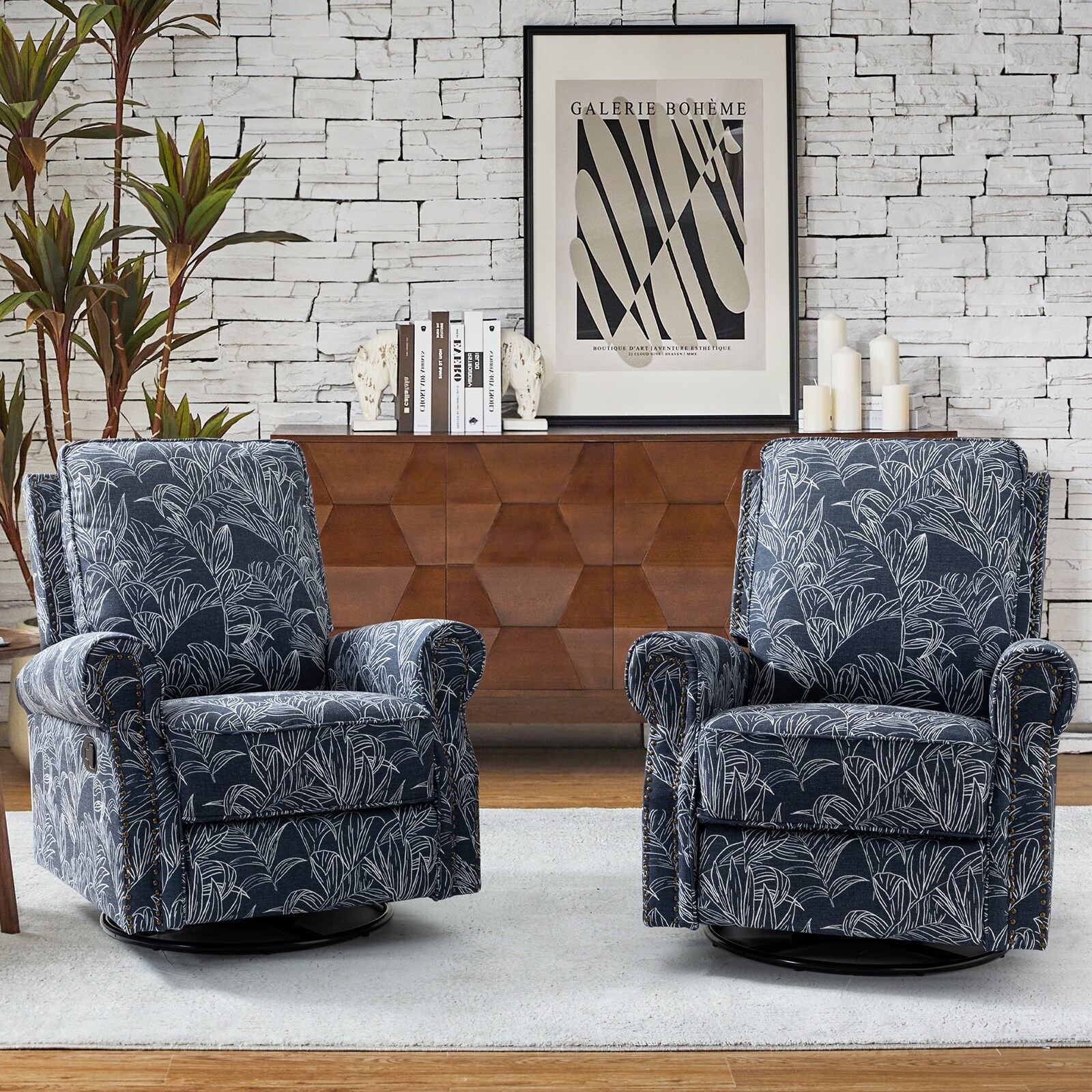 Farmhouse recliner deals
