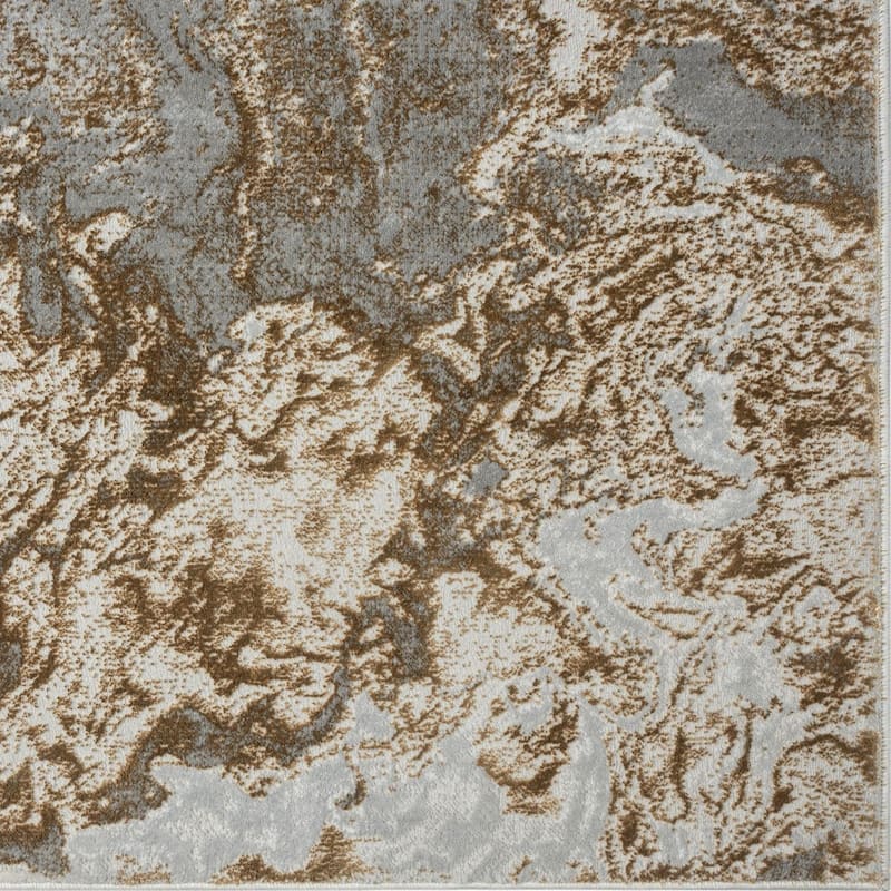 Luxe Weavers Marble Abstract Area Rug, Non-Shedding Carpet