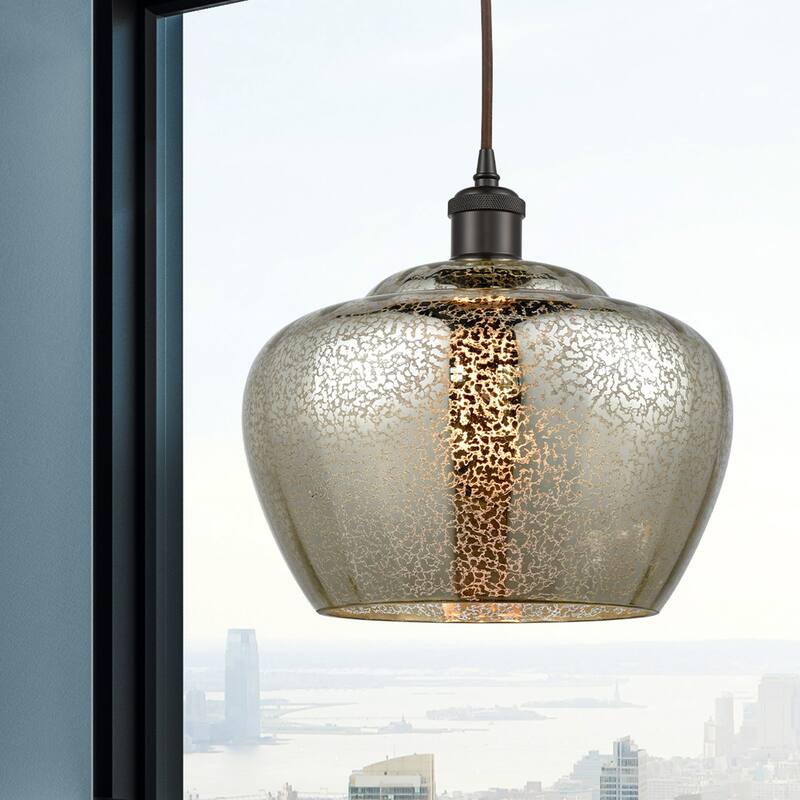 Innovations Lighting Large Fenton Single Light 11" Wide Pendant