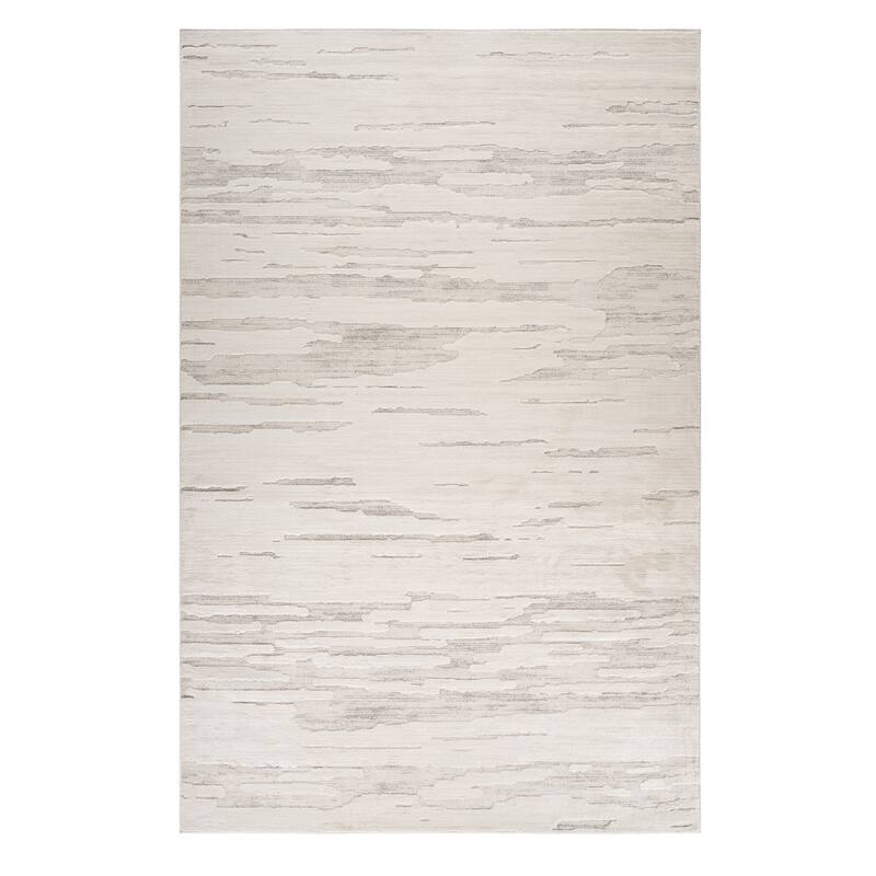 Biped Abstract Stain Resistant Woven Durable Area Rug By HomeRoots