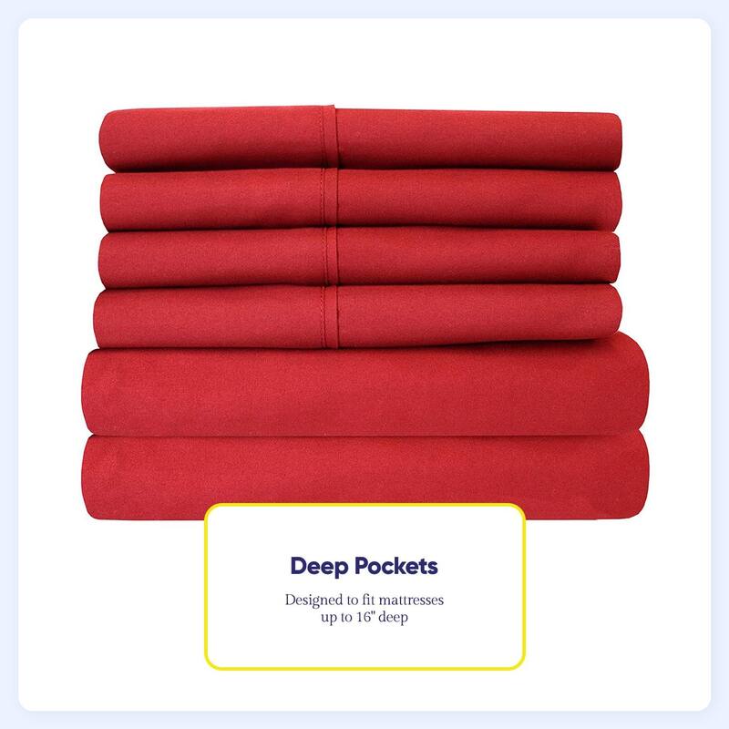 RV Queen 6-Piece Bed Sheet Set