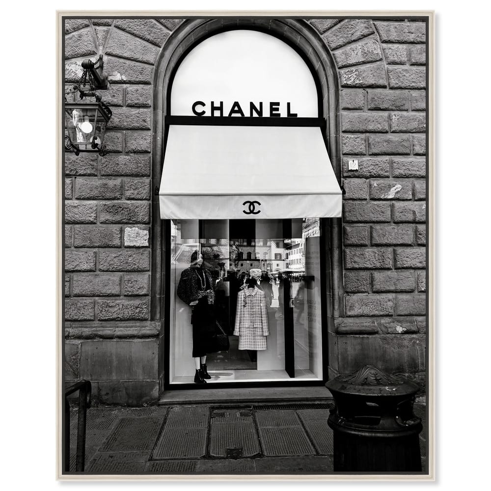 Fashion House Window Canvas by Art Remedy