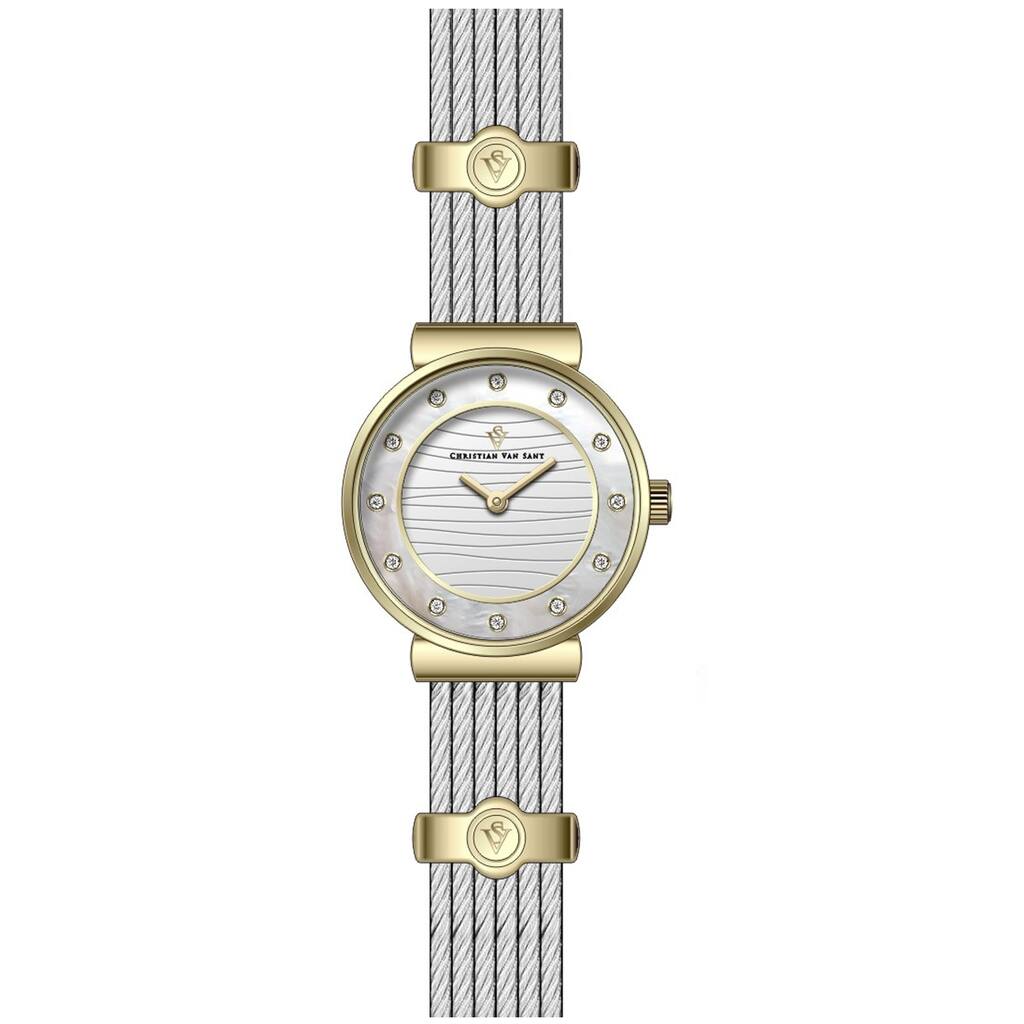Christian Van Sant Women's Cavo Silver Dial Watch - CV1296 - One Size
