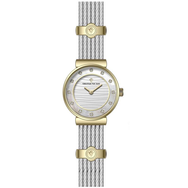 Christian Van Sant Women's Cavo Silver Dial Watch - CV1296 - One Size
