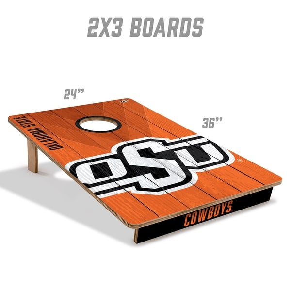 Oklahoma State Cowboys NCAA Tailgate Cornhole Board Set