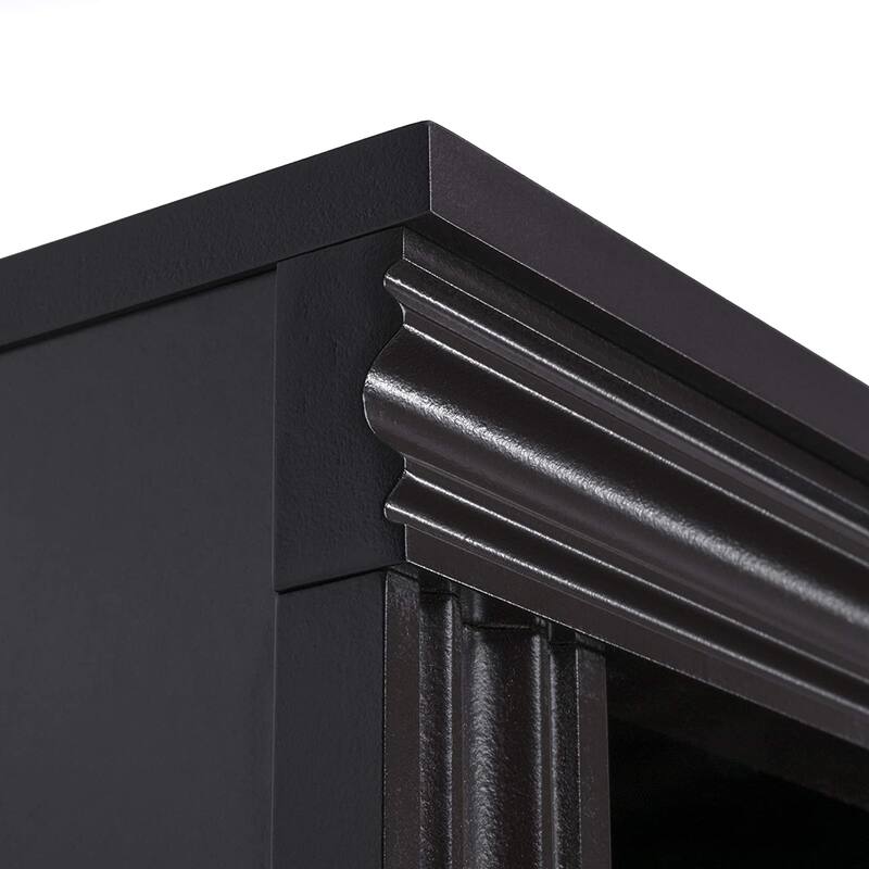 Spirich Home Bathroom Shelf Over The Toilet with 4 Cubbies, Bathroom Cabinet Organizer Over Toilet, Space Saver Cabinet Storage