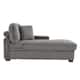 118.4"W Plush Modular Sectional Sofa with Pillows