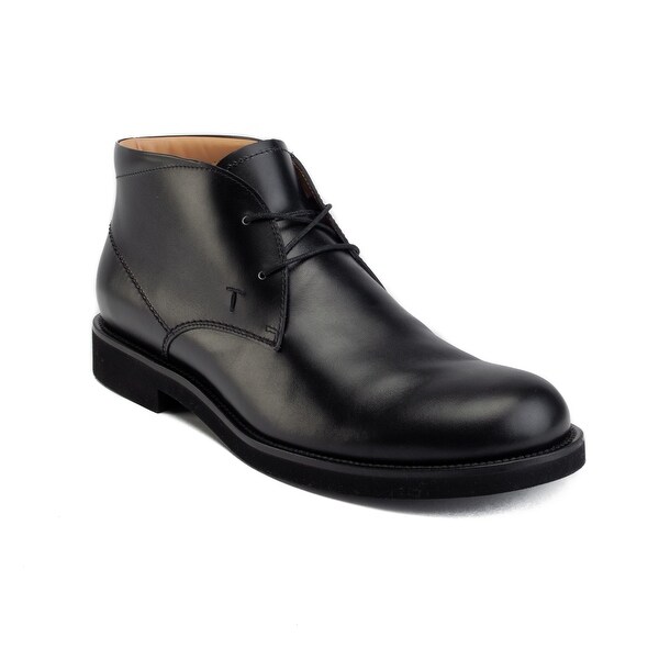 tod's leather chukka boots
