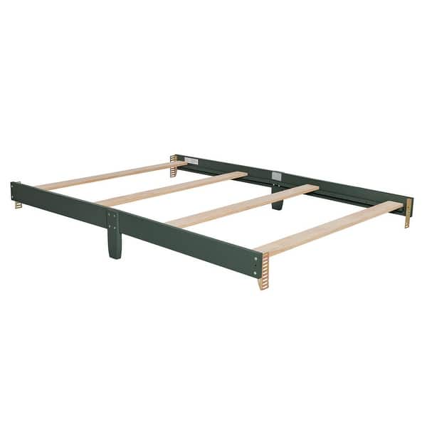 slide 2 of 4, Dream On Me Universal Bed Rail Forest Green