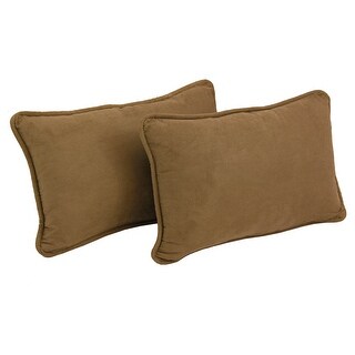 Blaze River Microsuede Back Support Throw Pillows