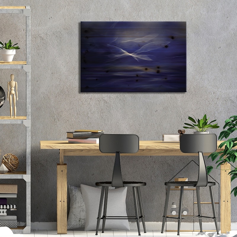 Flight Of The Fairies Print On Wood by Willy Marthinussen - Multi-Color