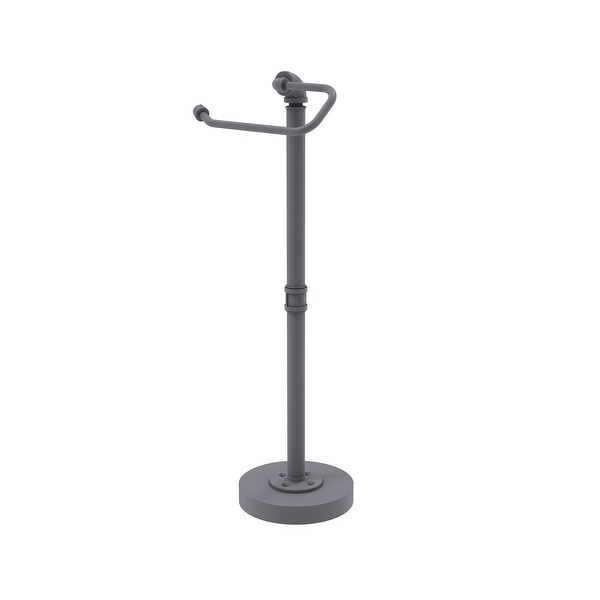 Allied Brass Pipeline Collection Free Standing Euro Style Toilet Tissue Stand. Opens flyout.