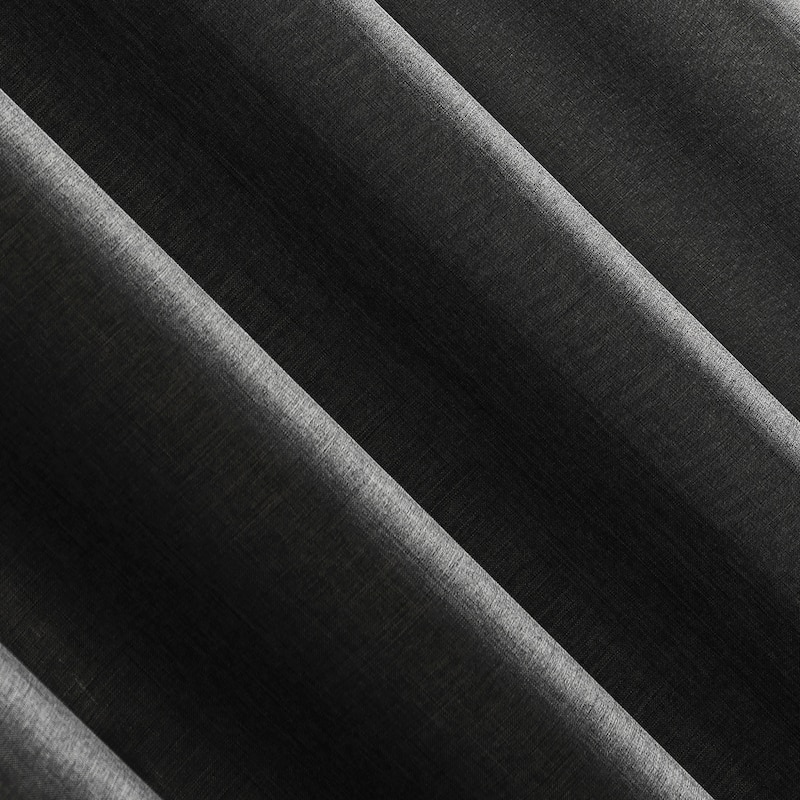 No. 918 Jacob Heathered Texture Semi-Sheer Tab Top Curtain Panel, Single Panel