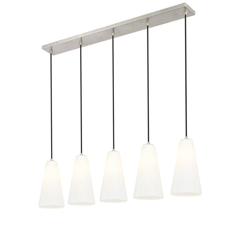 Z-Lite 3043P7-5L Farrell 5 Light 42" Wide Linear Chandelier