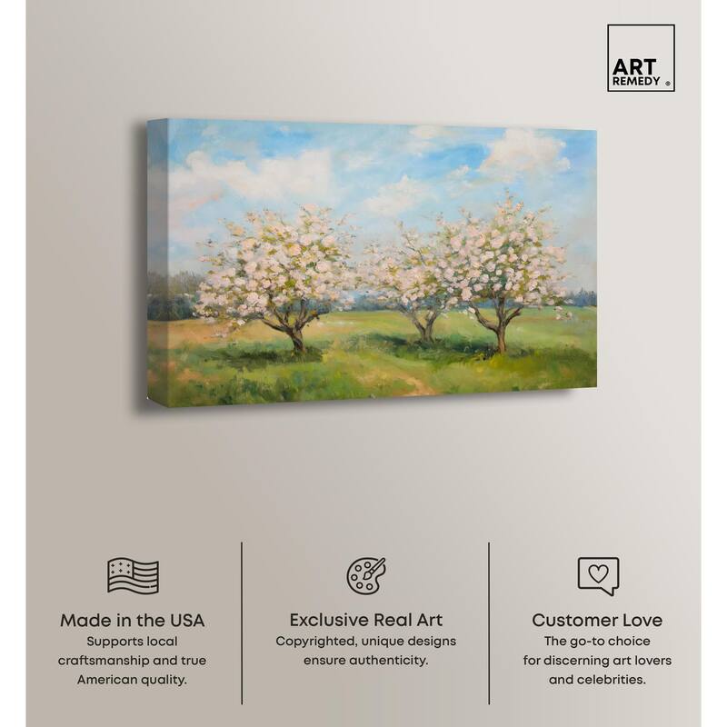 Season of Blossoms Canvas by Art Remedy, Gallery Wrapped