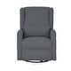 preview thumbnail 6 of 64, Madison Park Candace Power Recliner 3-in-1 with Swivel, Glider, USB Ports