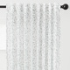 preview thumbnail 23 of 35, Chanasya Printed Crosshatch Light Filtering Kitchen Bedroom Window Curtain (Set of 2)