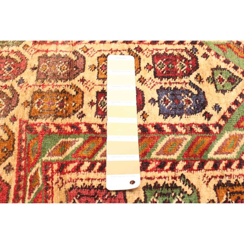 ECARPETGALLERY Hand-knotted Teimani Beige Wool Rug - 2'10 x 4'10