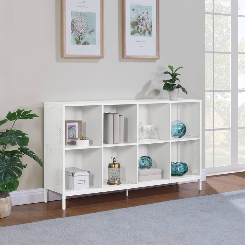 Ace 8 Cube Bookcase/Storage - White