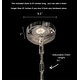preview thumbnail 19 of 34, Starburst Chandelier 47" Wide Crystal Lighting Fixture