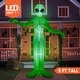 preview thumbnail 5 of 7, 9 FT Halloween Inflatable Giant Alien