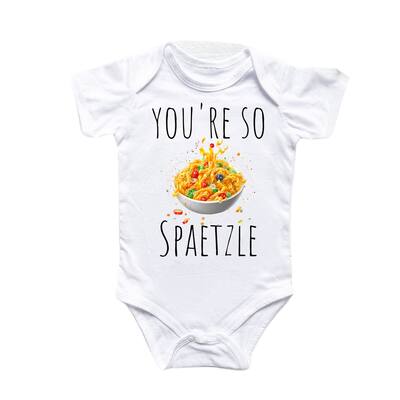 German Spaetzle Oktoberfest - Baby Boy Girl Clothes Infant Bodysuit Funny Cute Newborn