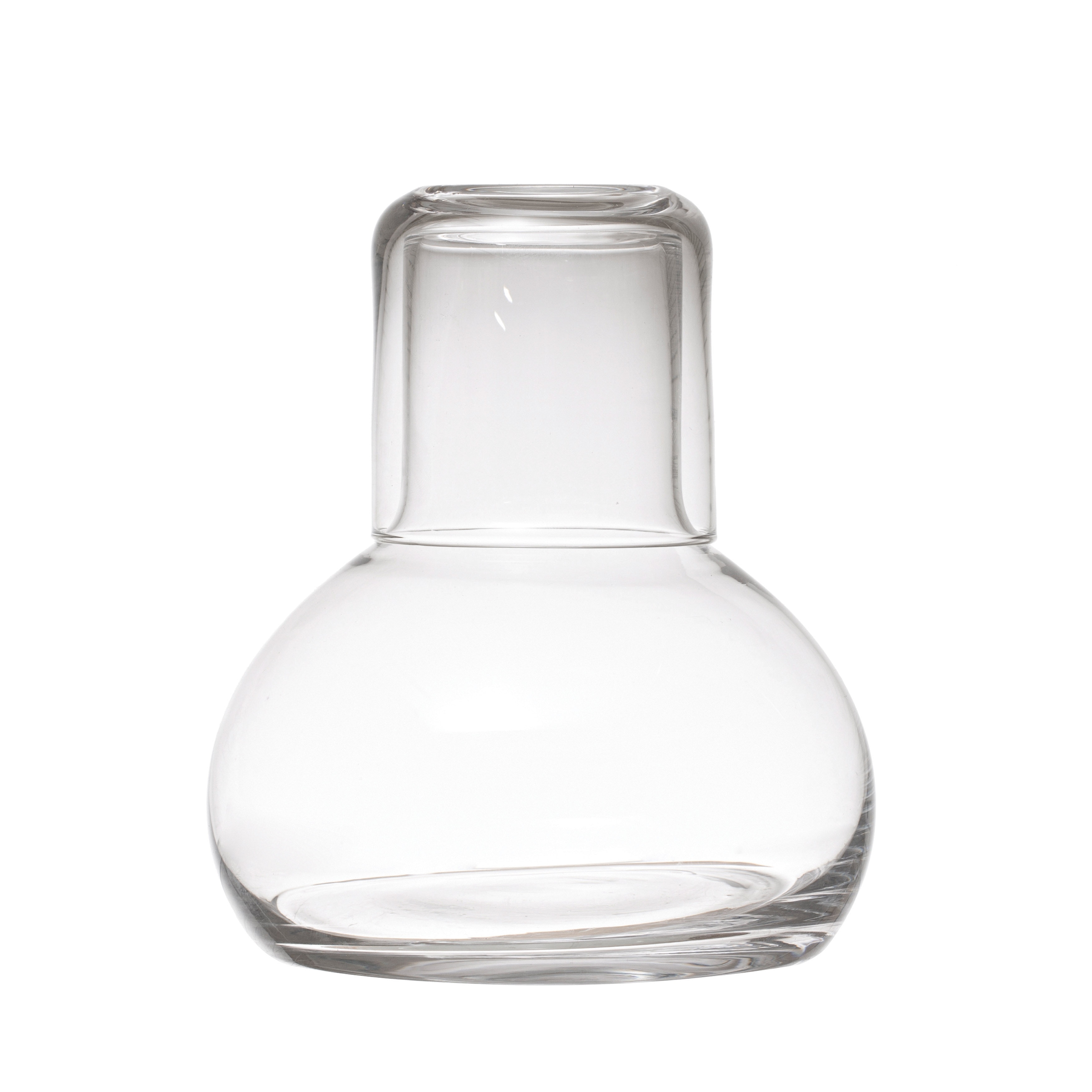 JoyJolt Hali Glass Carafe Bottle Pitcher with 6 Lids - 35 oz & Reviews