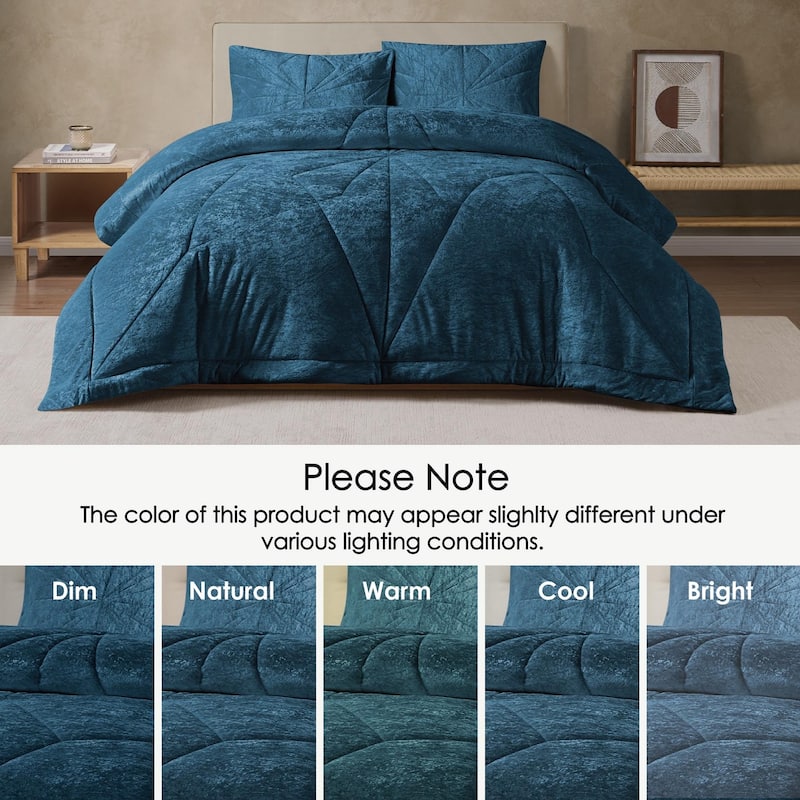 Gabriel Geometric Quilted Comforter Set