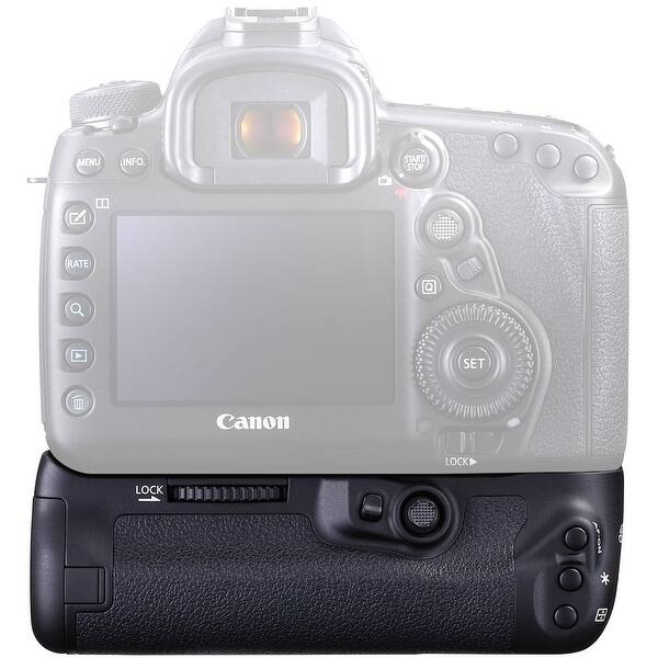 Shop Canon Bg E20 Battery Grip With 2 Pack Lp E6n Lithium Ion Battery Deluxe Bundle Overstock 30061905