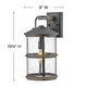 preview thumbnail 4 of 2, Hinkley Lighting Lakehouse 1 Light 12v 4w 17" Tall Open Air Outdoor