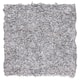 SAFAVIEH Handmade Leather Shag Carlijn Modern Decorative Rug - 8' x 8' Square - White