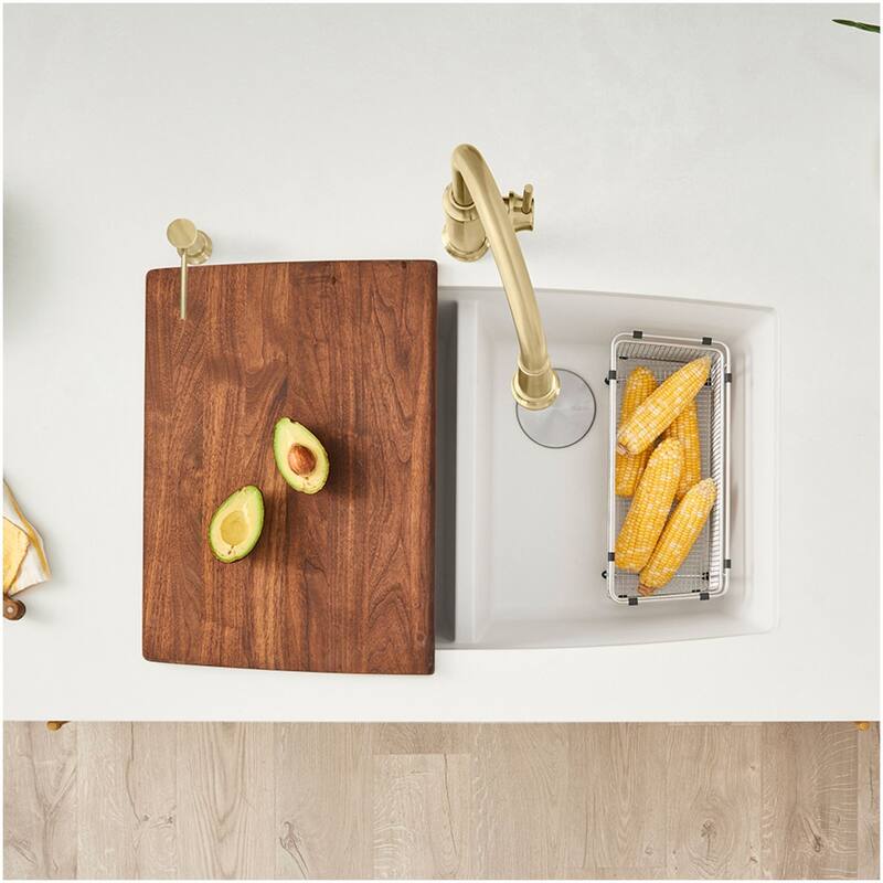 Blanco Wood Cutting Board for Performa 50/50 Double Bowl Sink