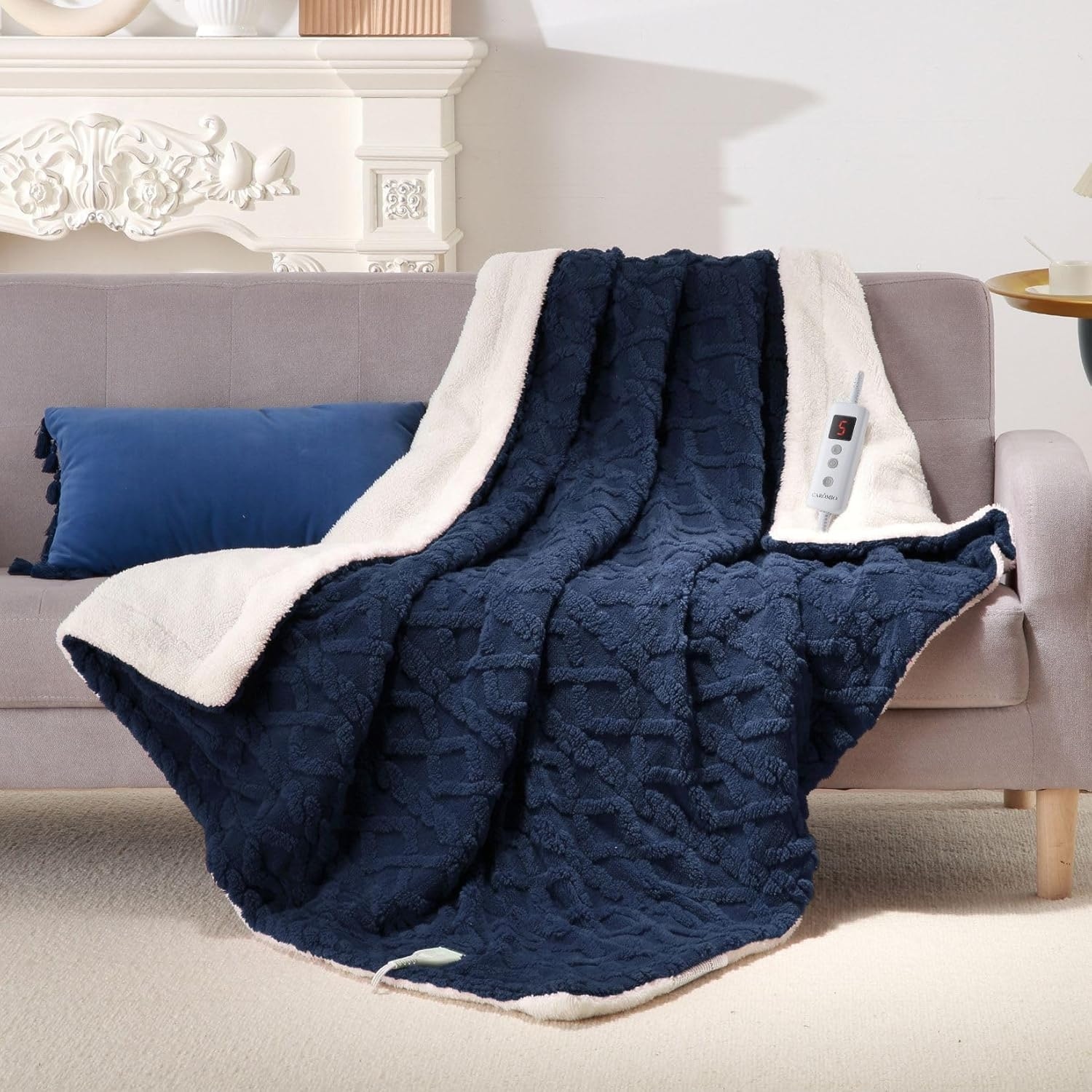 Biddeford dual control electric blanket hot sale