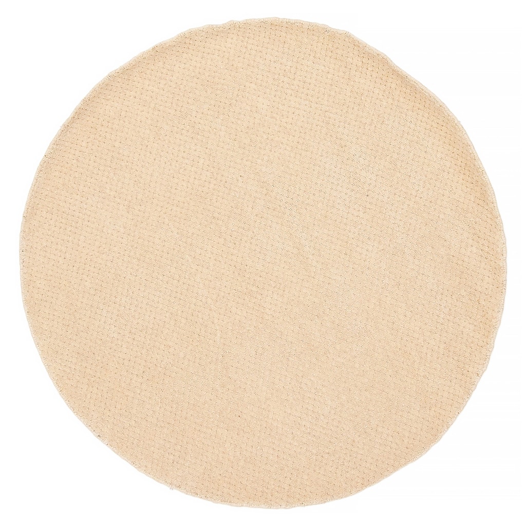 Kashkuli Gabbeh Beige Rug 4'0" x 4'0" - 4'0 x 4'0
