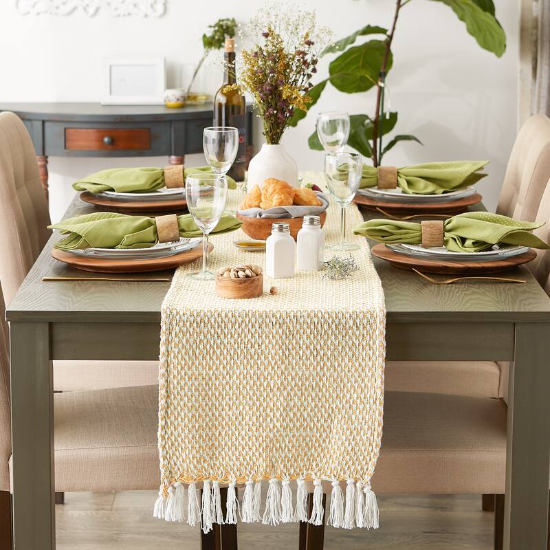 DII Woven Table Runner