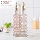 preview thumbnail 48 of 196, COOK WITH COLOR Glass Olive Oil Bottle Dispenser - 2 Pack- 17oz Oil and Vinegar Carafe Decanter