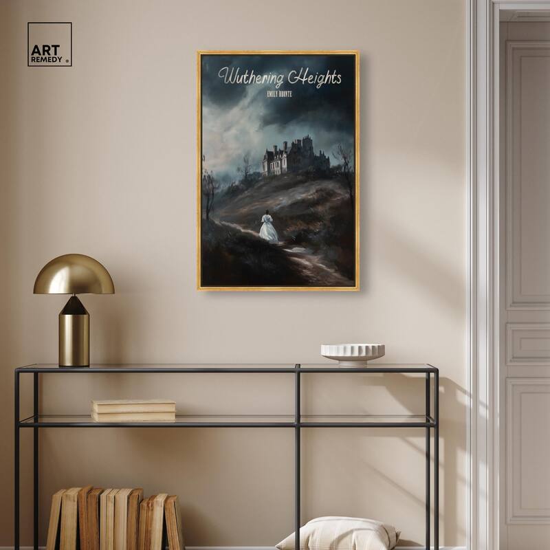 Wuthering Heights Cover Canvas by Art Remedy
