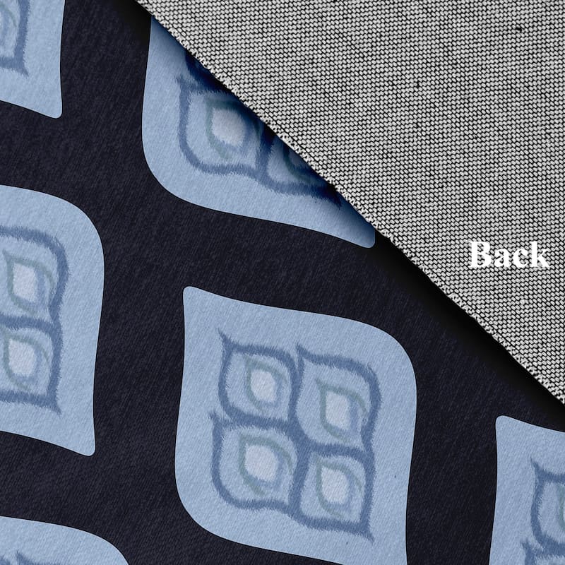 Olgee Bold Pattern Soft Chenille Rug