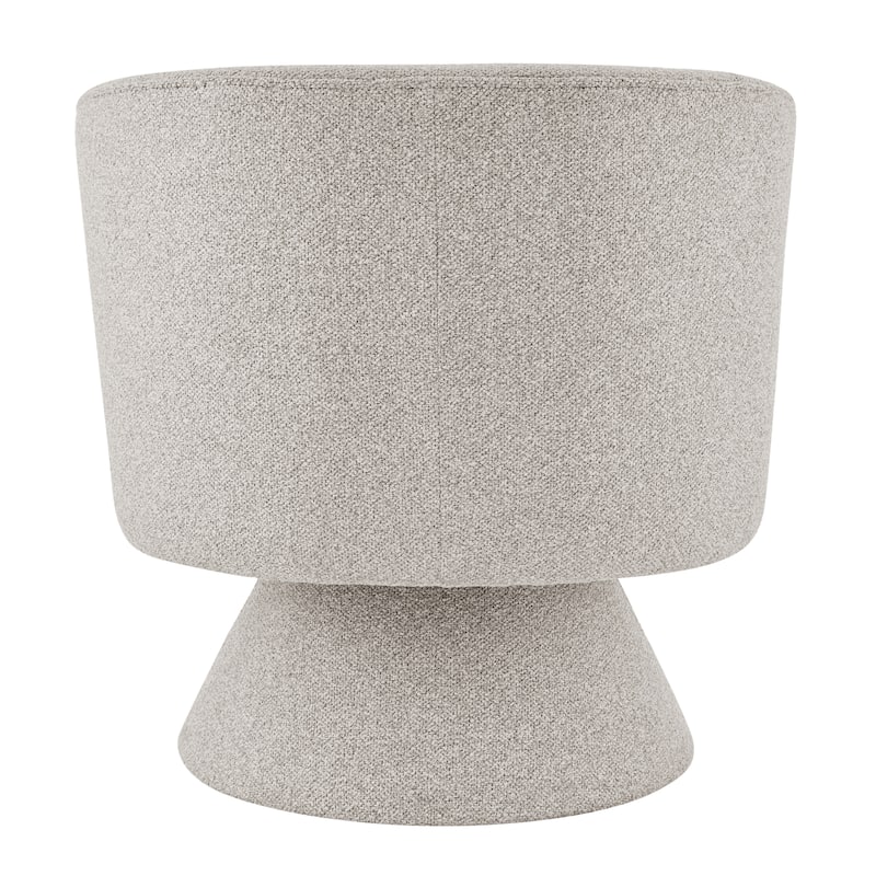 NPD Furniture Jacinta Chenille Swivel Accent Chair