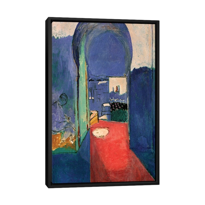 iCanvas "Entrance to the Kasbeh (1912)" by Henri Matisse Framed Canvas Print