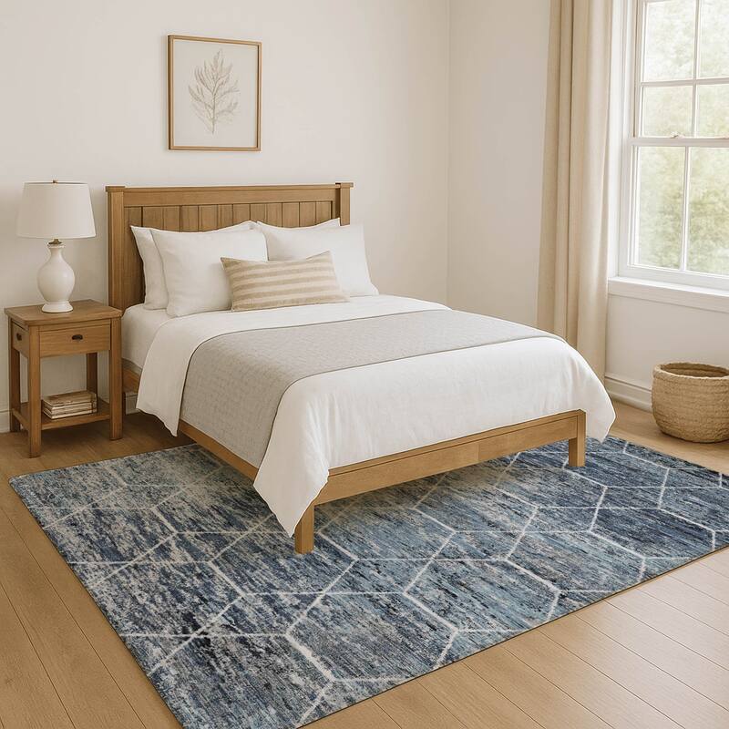 Premium Washable Super Soft Geo Abstract Mayfield Rug