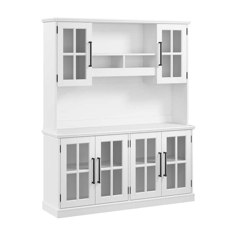 Westbrook 60W Sideboard Buffet Cabinet with Hutch by Bush Furniture