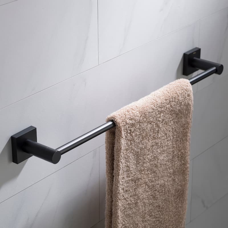 Kraus Ventus 18" Towel Bar - Matte Black