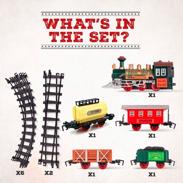 electric train set for kids